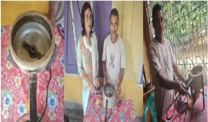 असम: किसान की नवाचार पहल, कुकर और मिक्सर से तैयार की चाय की मशीन असम: किसान की नवाचार पहल, कुकर और मिक्सर से तैयार की चाय की मशीन