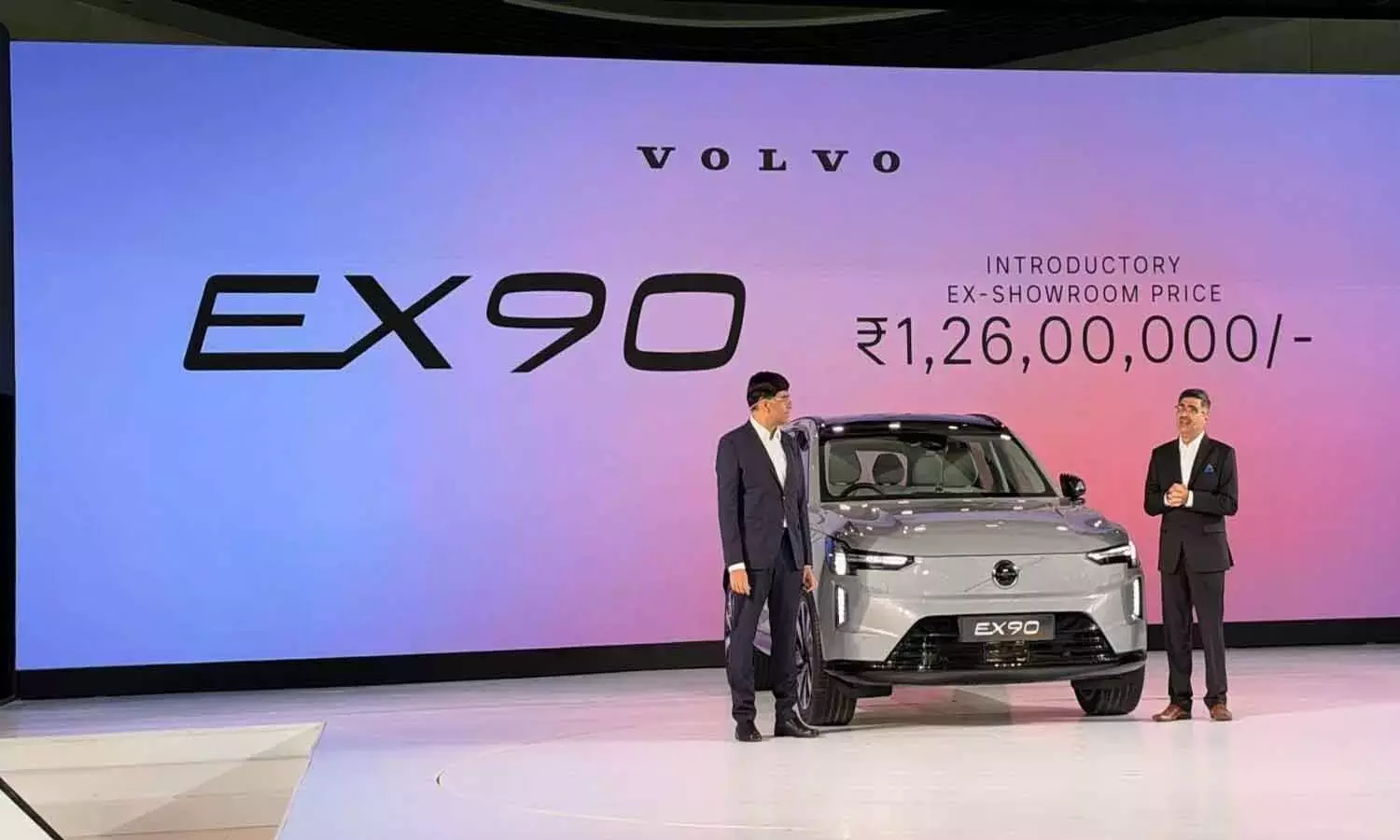Andhra: वोल्वो ने EX90 लग्ज़री इलेक्ट्रिक SUV लॉन्च की Andhra: वोल्वो ने EX90 लग्ज़री इलेक्ट्रिक SUV लॉन्च की