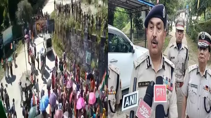 सियांग बांध विरोध पर DGP: कानून-व्यवस्था बनाए रखने की दी चेतावनी सियांग बांध विरोध पर DGP: कानून-व्यवस्था बनाए रखने की दी चेतावनी