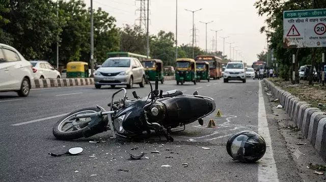 खरखौदा में सड़क हादसे ने छीनी युवक की जिंदगी, दिल्ली मार्ग पर लगी वाहनों की लंबी कतार खरखौदा में सड़क हादसे ने छीनी युवक की जिंदगी, दिल्ली मार्ग पर लगी वाहनों की लंबी कतार