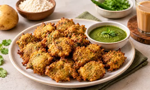 सिंघाड़े के आटे से बनाएं क्रिस्पी पकौड़े
