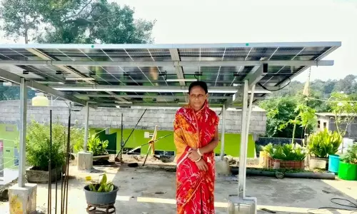 सूरज की रोशनी से घर रोशन, चार महीने से बिजली बिल शून्य