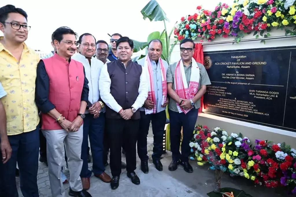 नाहरकटिया में स्पोर्ट्स कॉम्प्लेक्स: CM हिमंत सरमा ने किया उद्घाटन