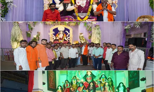 नवरात्रि पर दुर्गा पंडालों में पहुंचे सांसद बृजमोहन अग्रवाल नवरात्रि पर दुर्गा पंडालों में पहुंचे सांसद बृजमोहन अग्रवाल