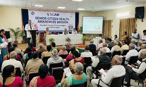 SCAN ने वरिष्ठ नागरिकों के स्वास्थ्य के प्रति जागरूकता पर चर्चा का आयोजन