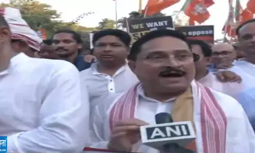SIR के समर्थन में BJP का जन जागरण जुलूस