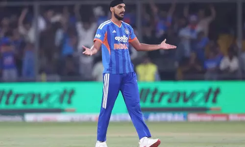 IND vs WI: कैरेबियाई तूफान के बीच अर्शदीप का वार IND vs WI: कैरेबियाई तूफान के बीच अर्शदीप का वार