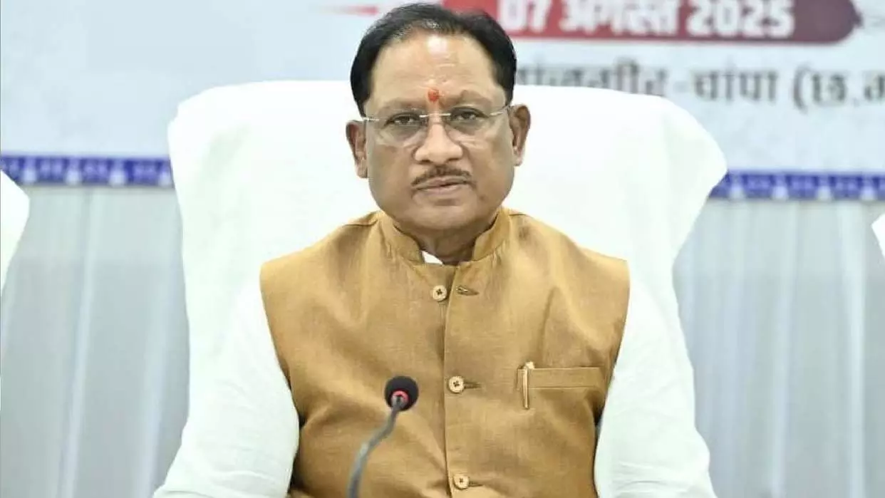छत्तीसगढ़ के CM विष्णुदेव साय आज शिवरीनारायण मंदिर जाएंगे, जानिए पूरे दिन का कार्यक्रम छत्तीसगढ़ के CM विष्णुदेव साय आज शिवरीनारायण मंदिर जाएंगे, जानिए पूरे दिन का कार्यक्रम