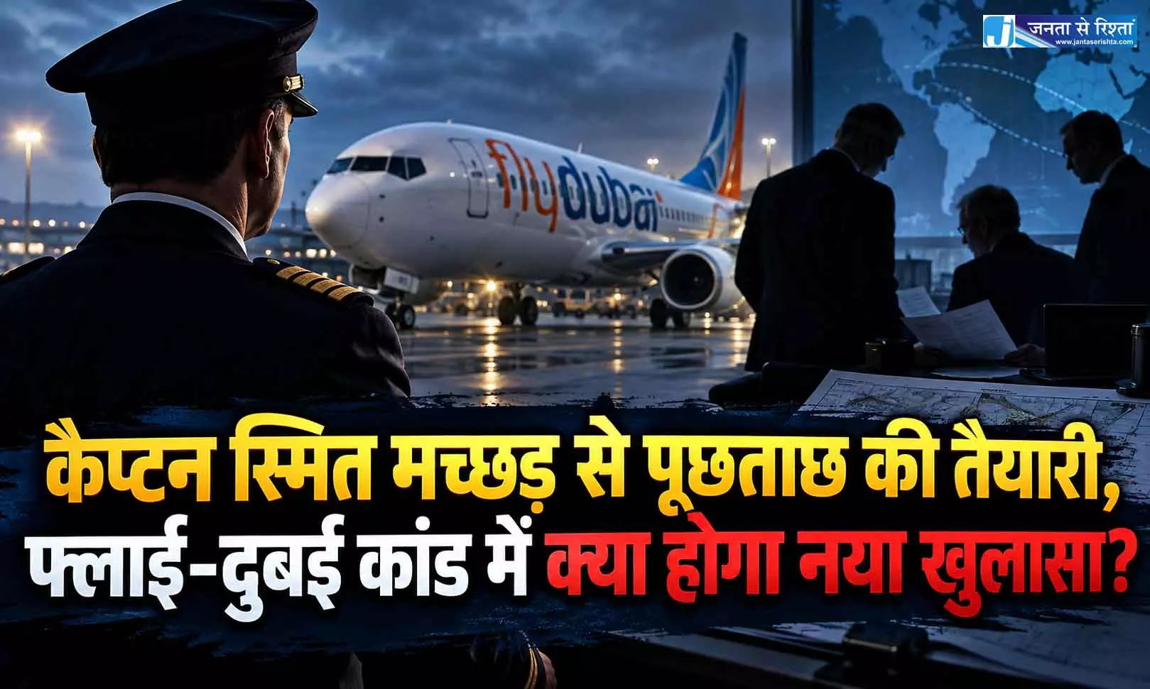 कैप्टन स्मित मच्छड़ से पूछताछ की तैयारी, फ्लाई-दुबई कांड में क्या होगा नया खुलासा? कैप्टन स्मित मच्छड़ से पूछताछ की तैयारी, फ्लाई-दुबई कांड में क्या होगा नया खुलासा?
