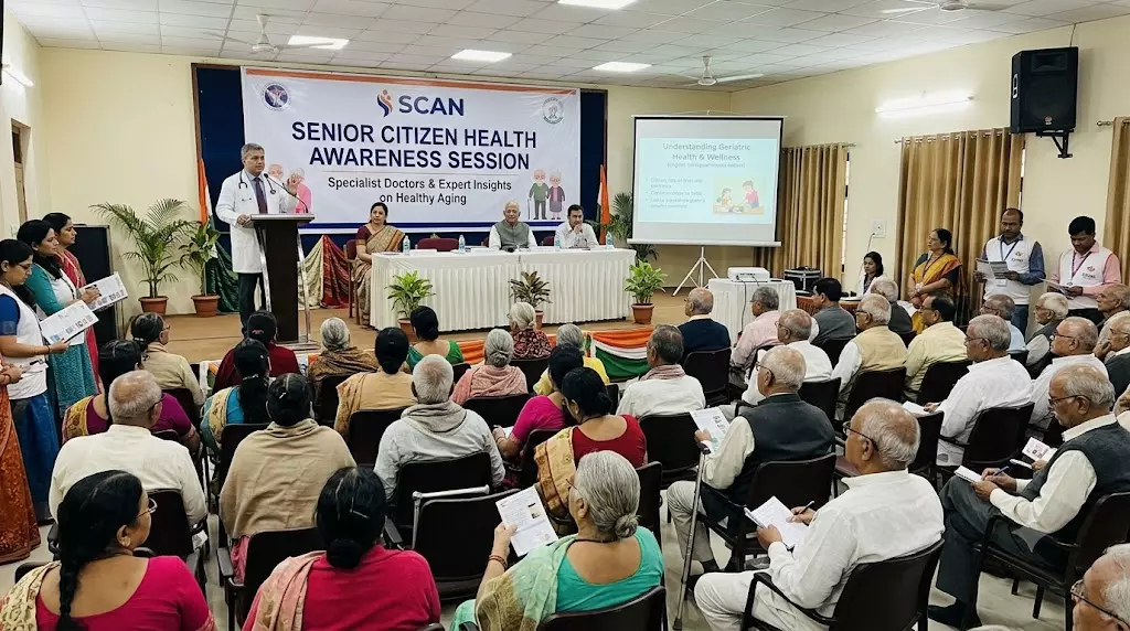 SCAN ने वरिष्ठ नागरिकों के स्वास्थ्य के प्रति जागरूकता पर चर्चा का आयोजन SCAN ने वरिष्ठ नागरिकों के स्वास्थ्य के प्रति जागरूकता पर चर्चा का आयोजन