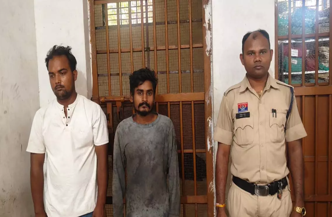 रायगढ़ पुलिस ने केलो डेम लूटकांड का किया खुलासा, दो आरोपी जेल भेजे गए रायगढ़ पुलिस ने केलो डेम लूटकांड का किया खुलासा, दो आरोपी जेल भेजे गए