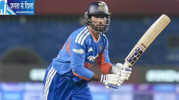 IND vs WI: भारत को छठा झटका, तिलक वर्मा आउट IND vs WI: भारत को छठा झटका, तिलक वर्मा आउट