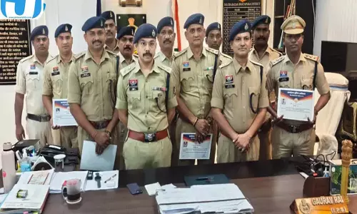 छत्तीसगढ़ पुलिस के 10 जांबाज बने कॉप ऑफ द मंथ, SP ने किया सम्मानित