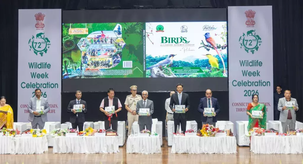 वन्यजीव सप्ताह में मणिपुर की पहल, क्लाउडेड लेपर्ड और गिद्ध संरक्षण परियोजनाएं शुरू वन्यजीव सप्ताह में मणिपुर की पहल, क्लाउडेड लेपर्ड और गिद्ध संरक्षण परियोजनाएं शुरू