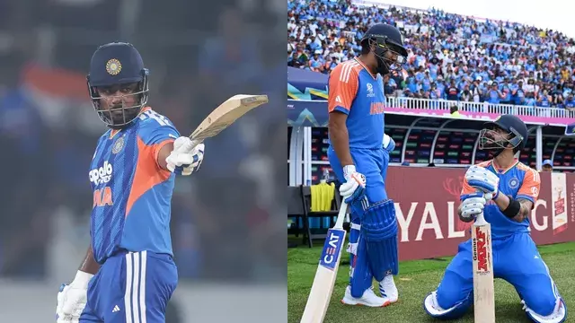 संजू सैमसन ने 56 रन की पारी में पूरा किया छक्कों का शतक, रोहित-विराट के क्लब में शामिल संजू सैमसन ने 56 रन की पारी में पूरा किया छक्कों का शतक, रोहित-विराट के क्लब में शामिल