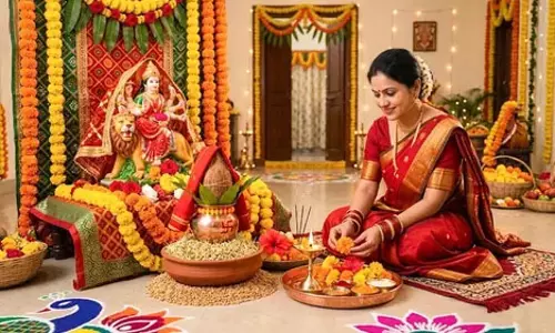 नवरात्रि की पूजा सामग्री का ऐसे करें विसर्जन