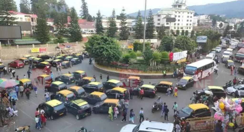 शिलांग का फैसला: असम के पर्यटक वाहनों के लिए दो पार्किंग स्थल तय