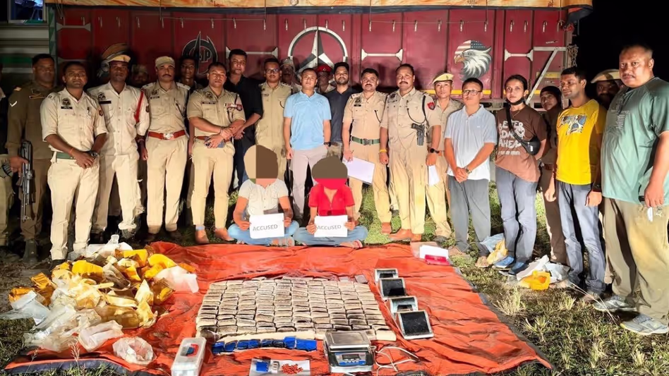 असम में ड्रग्स पर बड़ा प्रहार: 57.5 करोड़ की याबा टैबलेट बरामद