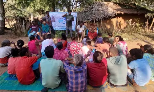 घने जंगलों के बीच दंतेवाड़ा-सुकमा सीमा पर बसे 228 घरों तक पहुंचा नल से जल घने जंगलों के बीच दंतेवाड़ा-सुकमा सीमा पर बसे 228 घरों तक पहुंचा नल से जल