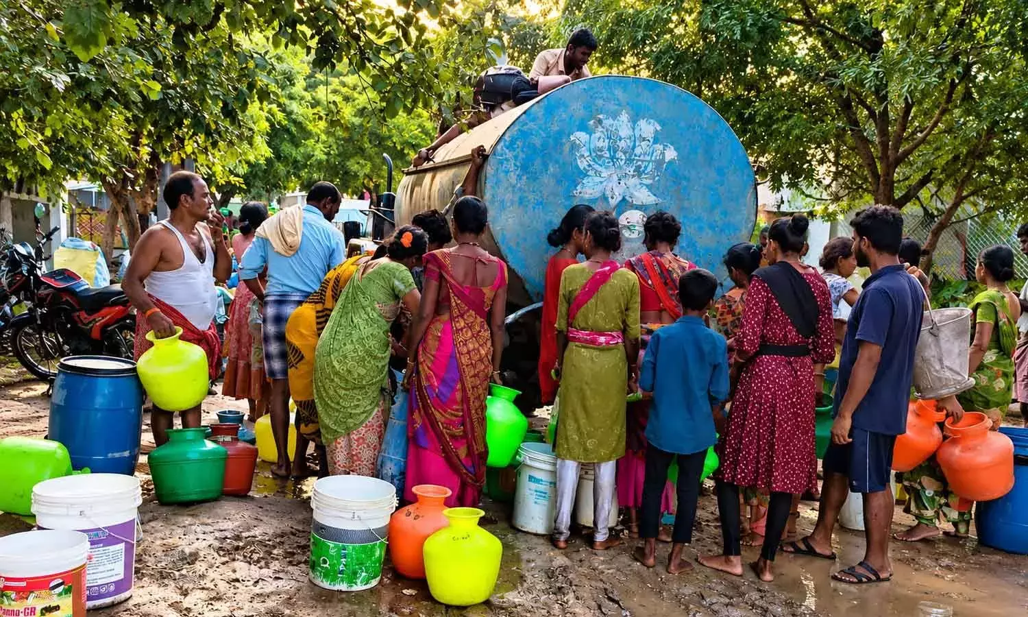 Andhra: कुरनूल में भूले-बिसरे गांव बुनियादी पेयजल के लिए संघर्ष कर रहे हैं