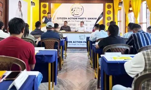 जमीनी संगठन की मजबूती पर CAP-सिक्किम का जोर, ACECs संग बैठक
