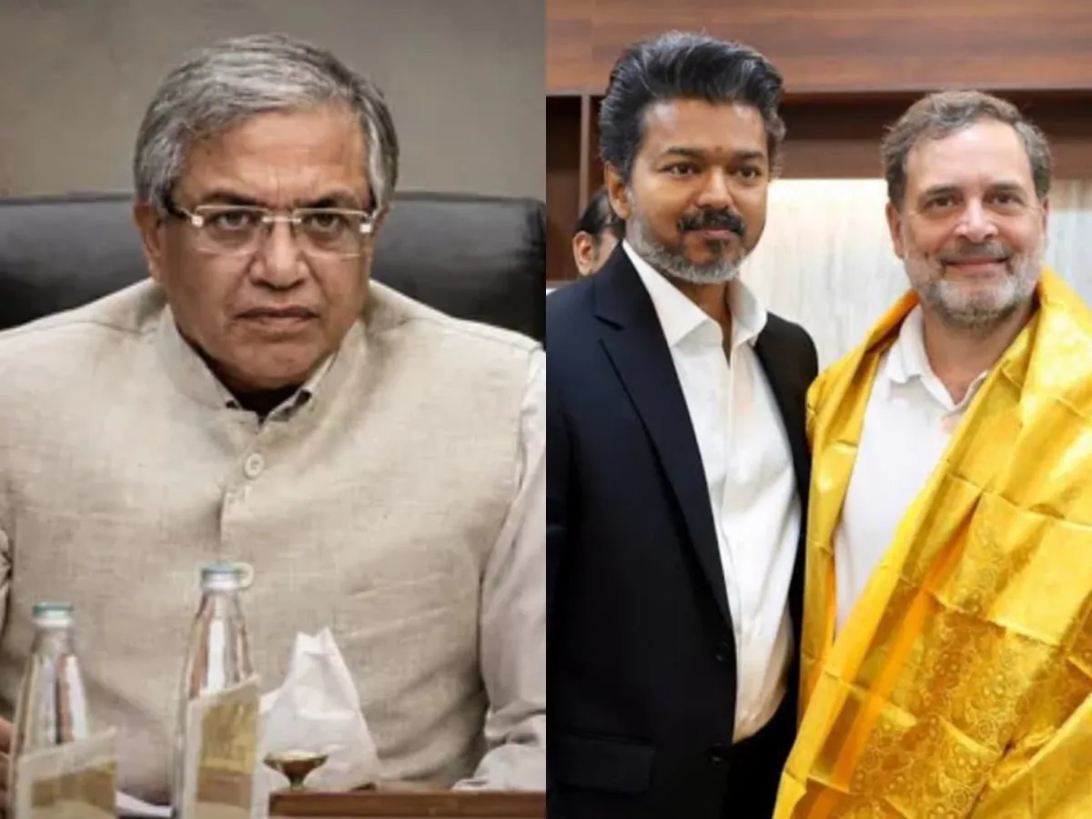 सीईसी ज्ञानेश कुमार को हटाने की मांग तेज, विजय की टीवीके भी विरोध प्रदर्शन में शामिल