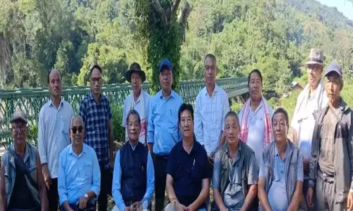 लोंगलेेंग और मोन के बीच सड़क संपर्क की शुरुआत हुई