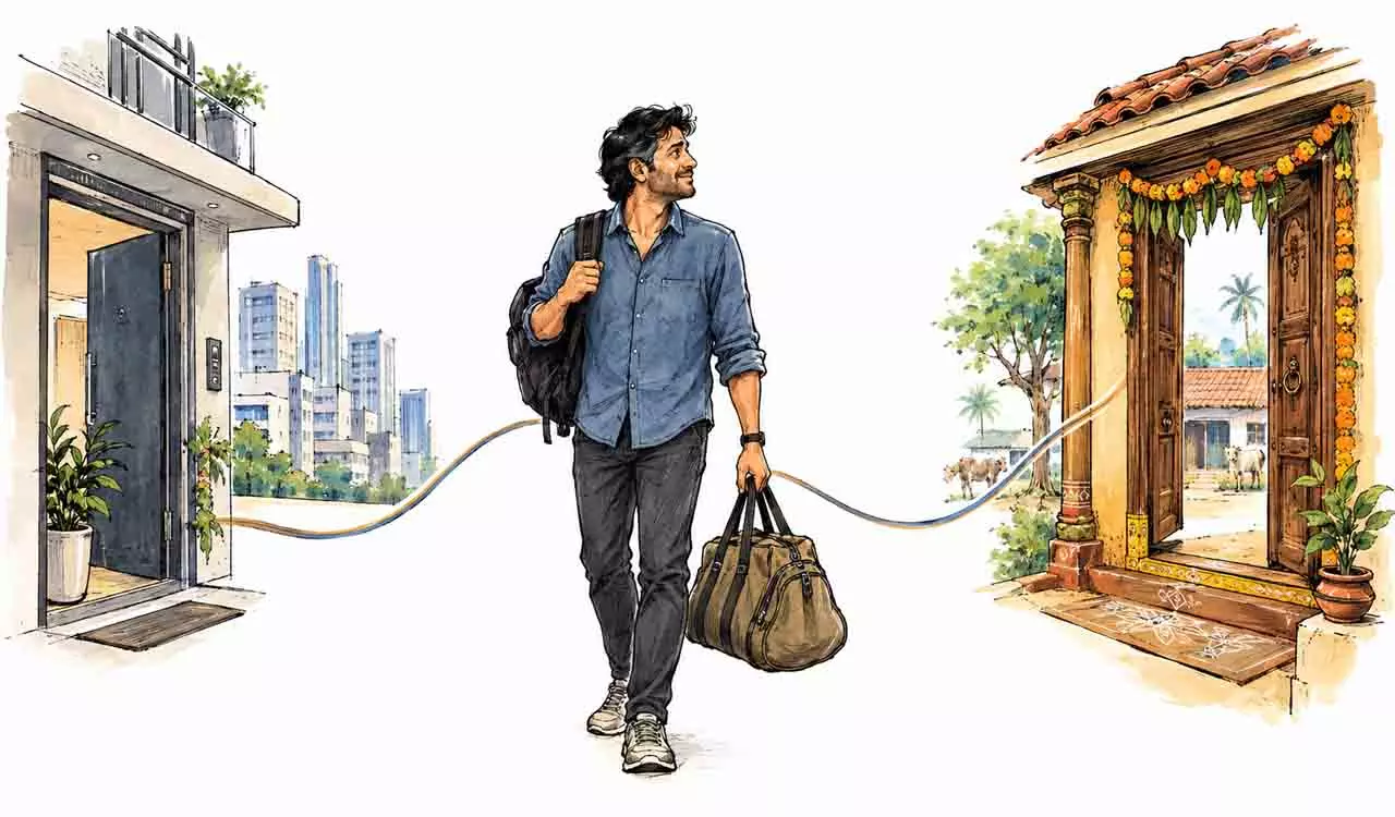 जब हैदराबाद घर लौटता है—शहर की दो-ठिकानों वाली ज़िंदगी जब हैदराबाद घर लौटता है—शहर की दो-ठिकानों वाली ज़िंदगी