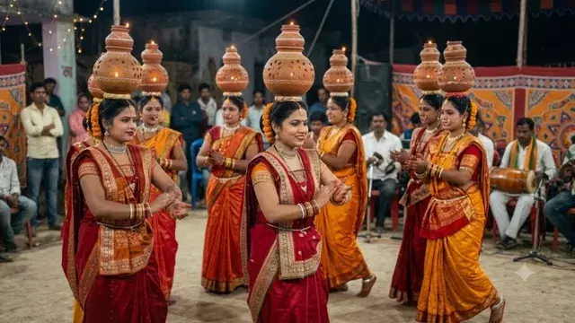 मिट्टी के घड़े से छनती रोशनी बनाती है खास नजारा, जानिए झिझिया की परंपरा मिट्टी के घड़े से छनती रोशनी बनाती है खास नजारा, जानिए झिझिया की परंपरा