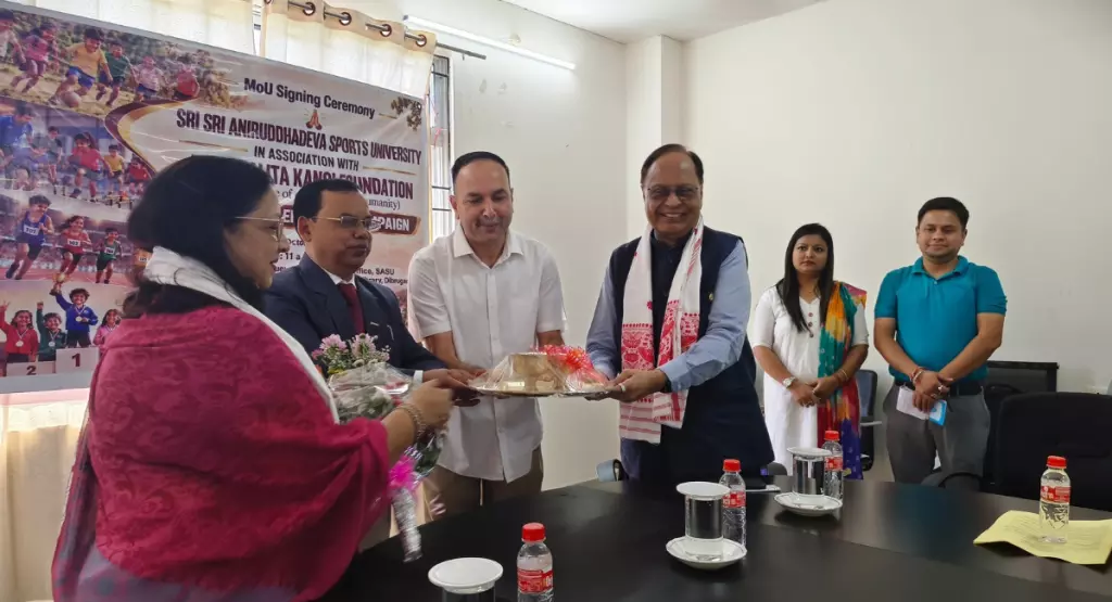 असम: होनहार ग्रामीण खिलाड़ियों के तराशने के लिए समझौता असम: होनहार ग्रामीण खिलाड़ियों के तराशने के लिए समझौता
