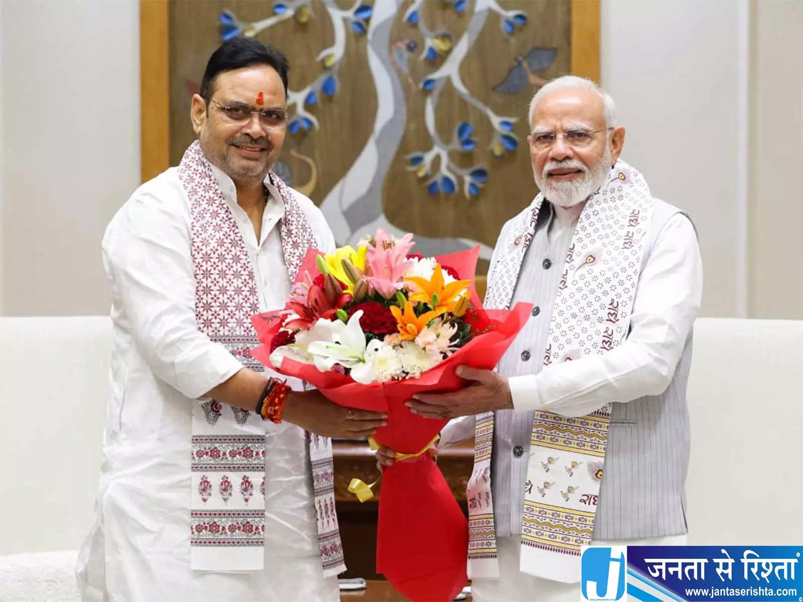 पीएम मोदी से मिले सीएम भजनलाल शर्मा 25 साल की जनसेवा पर दी बधाई पीएम मोदी से मिले सीएम भजनलाल शर्मा 25 साल की जनसेवा पर दी बधाई