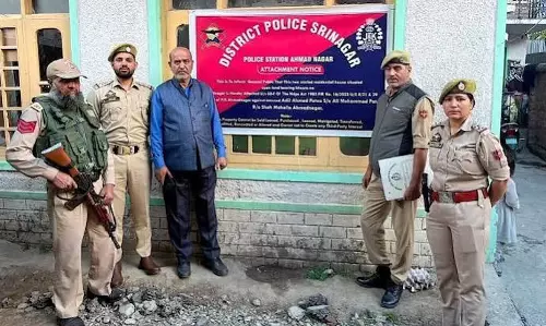 नशे के खिलाफ पुलिस का बड़ा एक्शन, ₹13.43 करोड़ की संपत्ति जब्त