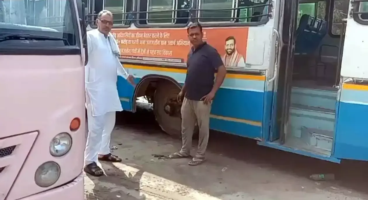 हिसार-हांसी डिपो में टायरों का संकट, बस सेवाओं पर पड़ा असर