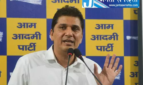 दिल्ली में प्रदर्शन पर विवाद, भारद्वाज ने लगाए गंभीर आरोप