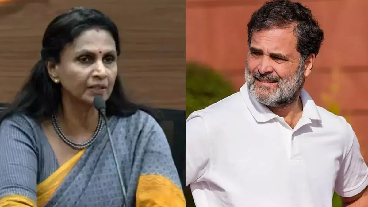 राहुल गांधी पर टिप्पणी मामला: पूर्व IPS आर श्रीलेखा पर केस दर्ज