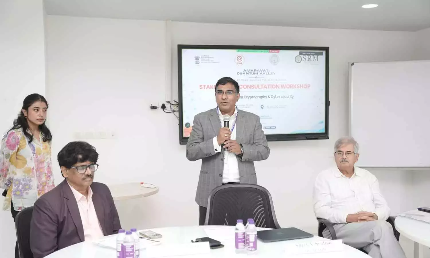 SRM AP ने पोस्ट-क्वांटम क्रिप्टोग्राफी पर राष्ट्रीय शिखर सम्मेलन की मेजबानी की