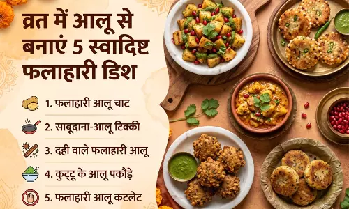 व्रत में आलू से बनाएं 5 स्वादिष्ट फलाहारी डिश