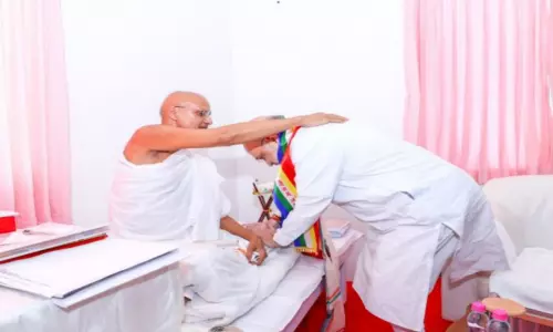अमित शाह ने रखी भगवान शिव की 81 फीट ऊंची प्रतिमा की आधारशिला