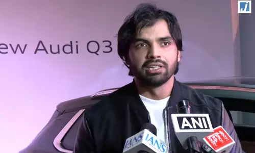 मुंबई में Audi Q3 के लॉन्च पर पहुंचे नीरज चोपड़ा, बोले- मेरी और ऑडी की सोच में है खास समानता
