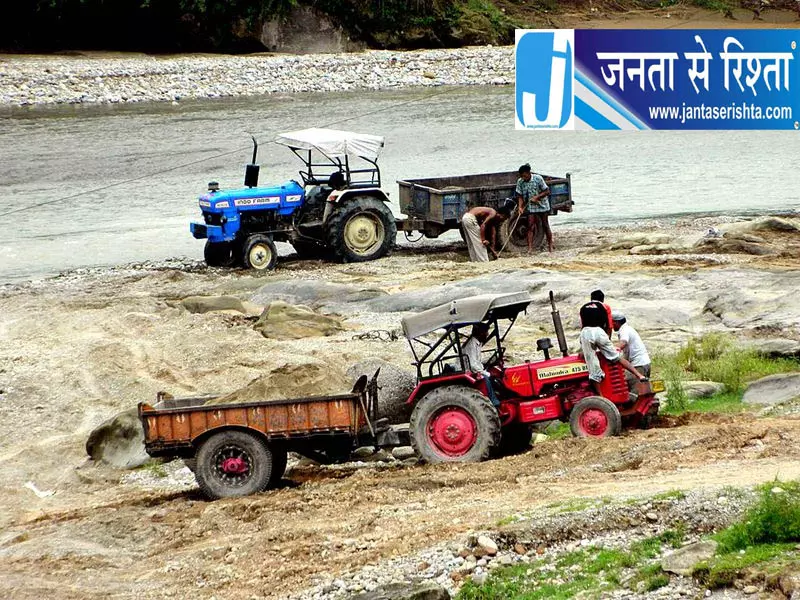 अवैध खनन रोकने के लिए हिमाचल सरकार का बड़ा कदम अवैध खनन रोकने के लिए हिमाचल सरकार का बड़ा कदम