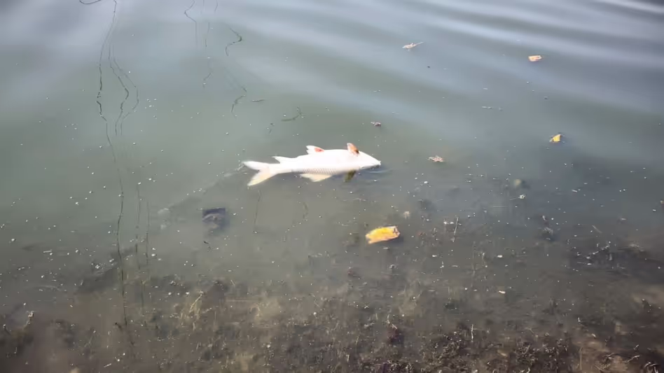 प्रदूषण के चलते दीपर बील में मरीं मछलियां, प्रशासन अलर्ट प्रदूषण के चलते दीपर बील में मरीं मछलियां, प्रशासन अलर्ट