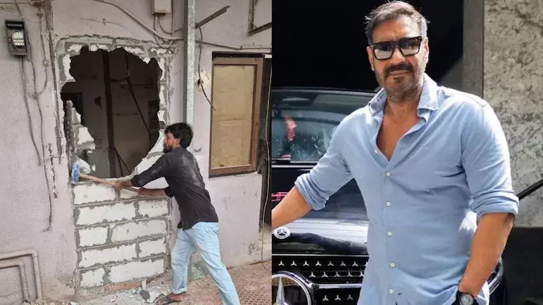 अजय देवगन के बंगले में तोड़फोड़ का दावा, अभिनेता की टीम ने किया खंडन अजय देवगन के बंगले में तोड़फोड़ का दावा, अभिनेता की टीम ने किया खंडन