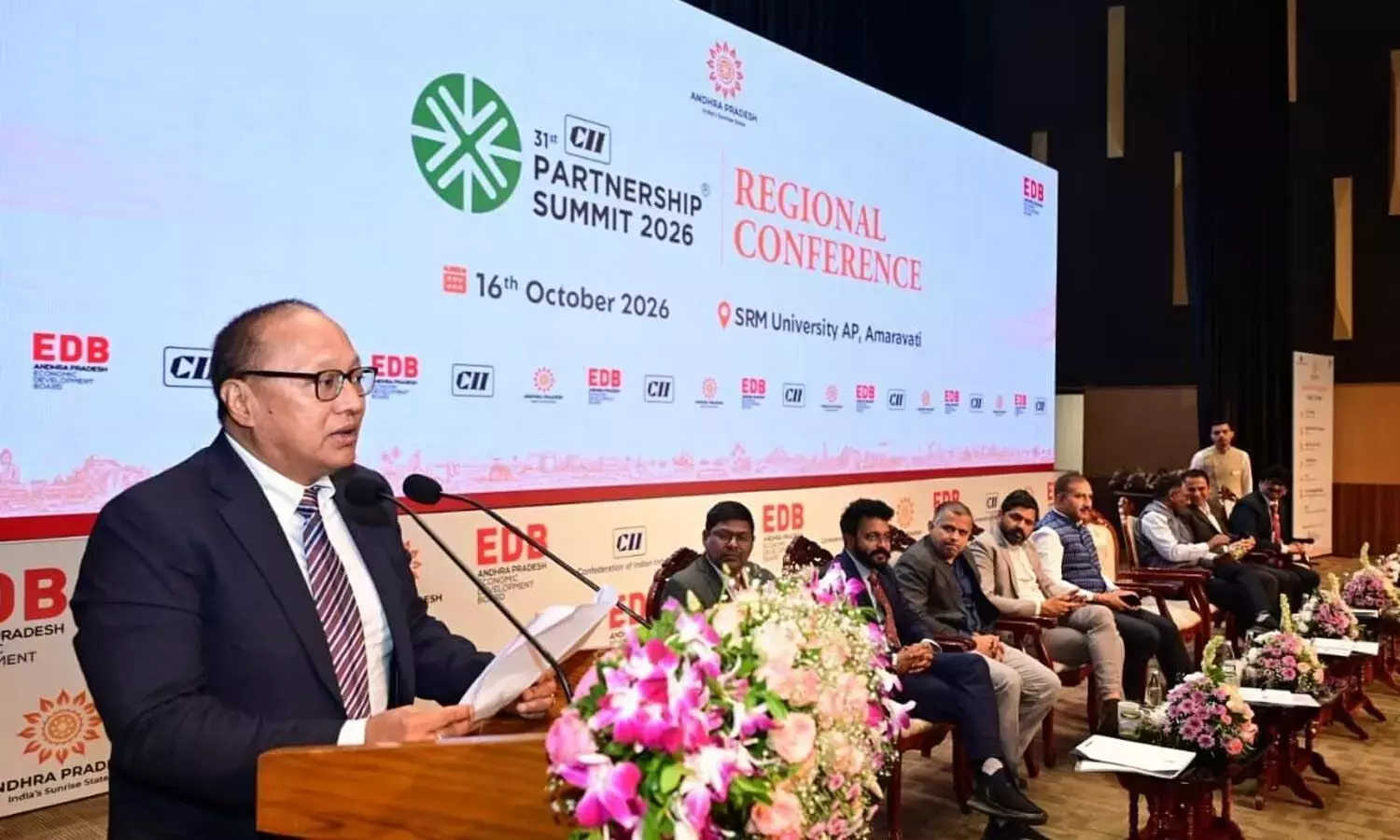 CII की अमरावती क्षेत्रीय बैठक में एपी सरकार को 42,948 करोड़ रुपये का निवेश मिला CII की अमरावती क्षेत्रीय बैठक में एपी सरकार को 42,948 करोड़ रुपये का निवेश मिला
