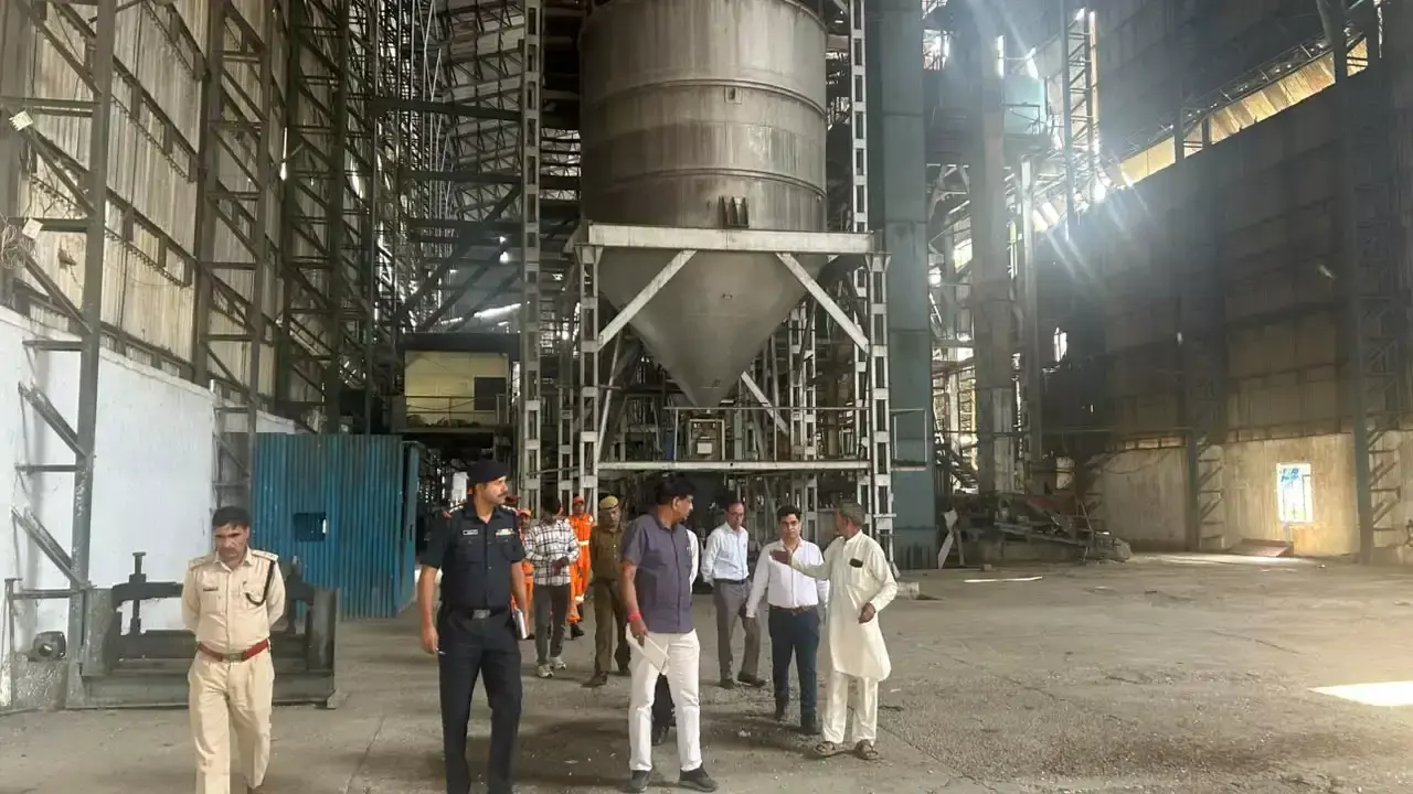 कैथल चीनी मिल में सुरक्षा व्यवस्था परखने के लिए एनडीआरएफ का निरीक्षण