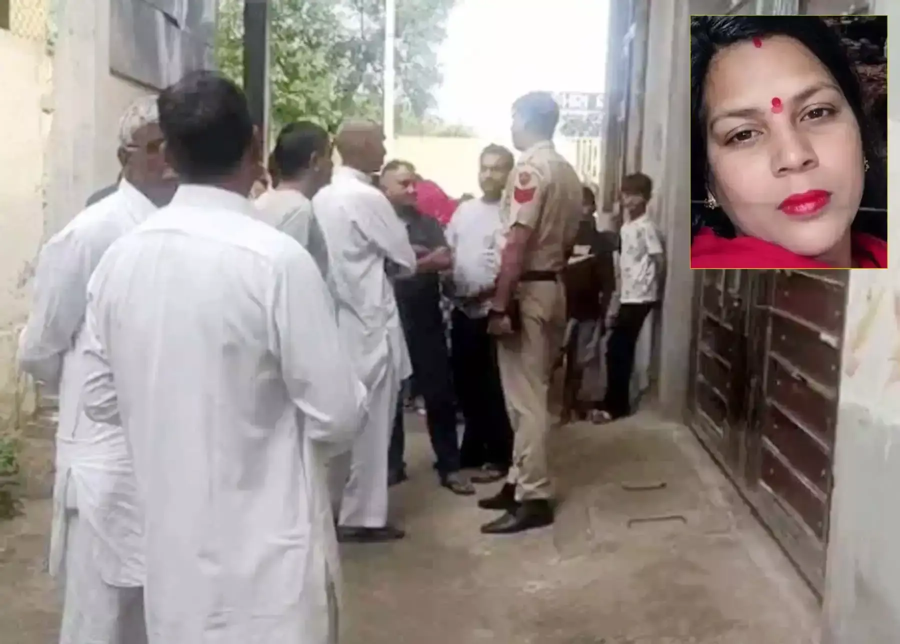 शिक्षक की पत्नी की निर्मम हत्या, बाथरूम में मिला शव