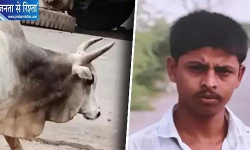 हमीरपुर में सांड का हमला, बाइक सवार युवक की मौत हमीरपुर में सांड का हमला, बाइक सवार युवक की मौत