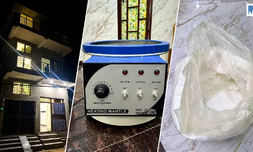 दो गुप्त ड्रग्स लैब का भंडाफोड़, 45 करोड़ की सिंथेटिक ड्रग्स बरामद; दो गिरफ्तार