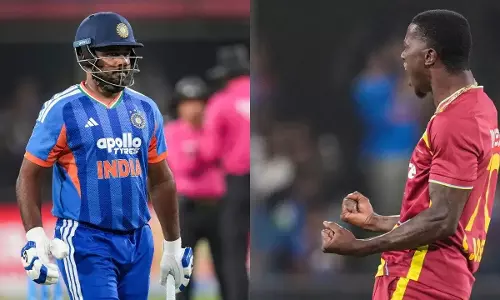 IND vs WI: वेस्टइंडीज को मिली सफलता, संजू आउट IND vs WI: वेस्टइंडीज को मिली सफलता, संजू आउट