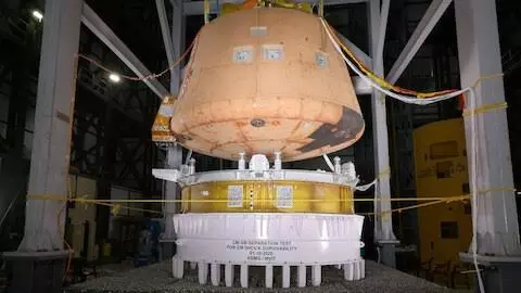 गगनयान मिशन की तैयारी तेज, ISRO ने क्रू और सर्विस मॉड्यूल अलग करने वाले सिस्टम का परीक्षण किया गगनयान मिशन की तैयारी तेज, ISRO ने क्रू और सर्विस मॉड्यूल अलग करने वाले सिस्टम का परीक्षण किया