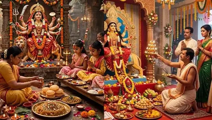 महाष्टमी 2026: जानिए कन्या पूजन की सही तारीख और शुभ समय महाष्टमी 2026: जानिए कन्या पूजन की सही तारीख और शुभ समय
